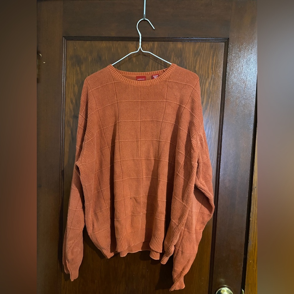 Arrow Rust Crewneck Sweater